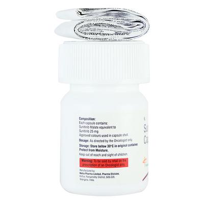 TUNIB 25mg Capsule 28's - Cancer Oncology-Tar