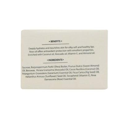 Februus Organics Hydrating Lip Balm - Bulgarian Rose & Fig 8 gm - Lip Balms