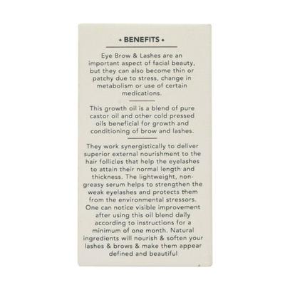 Februus Organics Lash & Brow Growth Oil 15 ml - Essential Oils