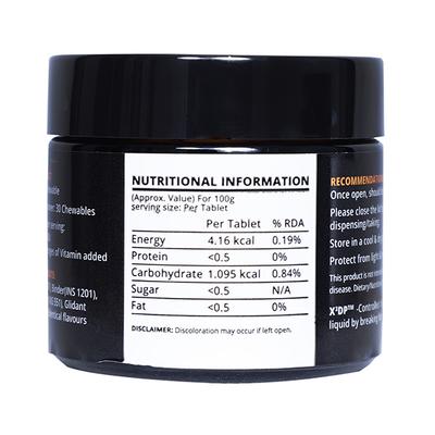Literal Vitamin-C with Curcumin Lozenges - Orange and Pineapple Flavour 30's - Vitamin C