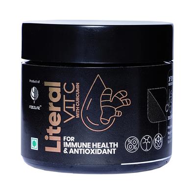 Literal Vitamin-C with Curcumin Lozenges - Black Current Flavour 30's - Vitamin C