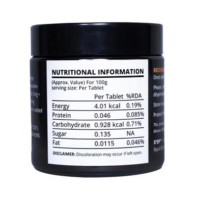 Literal Vitamin-C with Curcumin Lozenges - Black Current Flavour 30's - Vitamin C