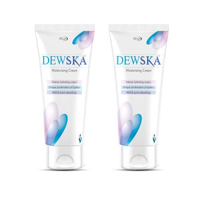 DEWSKA MOISTURIZING Cream 100gm - Dry Skin-Emo