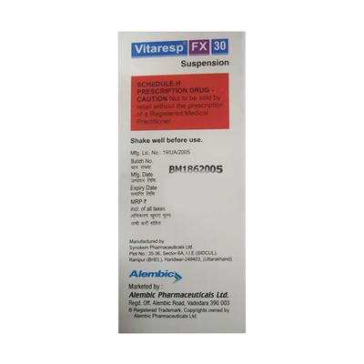 VITARESP FX 30 Suspension 30ml - Allergies-Ant