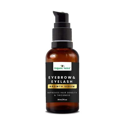 Organic Netra Eyebrow & Eyelash Growth Serum 30 ml - Eyebrow Pencils & Enhancers
