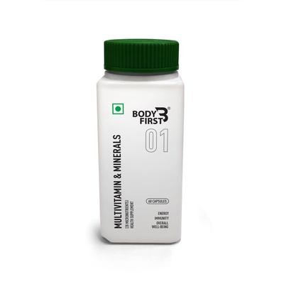 BodyFirst Multivitamins & Minerals Capsule 60's - Multi-Vitamins