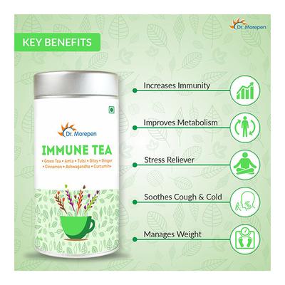 Dr. Morepen Immune Tea Powder 100 gm - Herbal/Green Teas