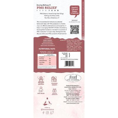 Innoveda PMS Relief Herbal Tea Whole tea leaves 50 gm - Teas