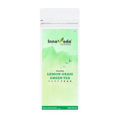 Innoveda Lemon Grass Green Tea Whole tea leaves 100 gm - Teas