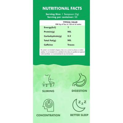 Innoveda Lemon Grass Green Tea Whole tea leaves 100 gm - Teas