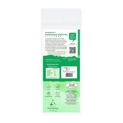 Innoveda Lemon Grass Green Tea Whole tea leaves 100 gm - Teas