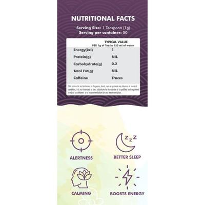 Innoveda Jasmine Green Tea Whole tea leaves 50 gm - Teas