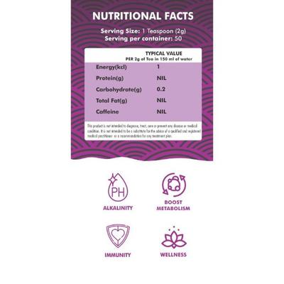Innoveda Gooseberry Alkaline Tea Whole tea leaves 100 gm - Teas
