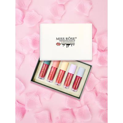 MISS ROSE LONG LASTING WATERPROOF METALLIC LIPGLOSS 7701 - 009 01 20 gm - Lip Glosses