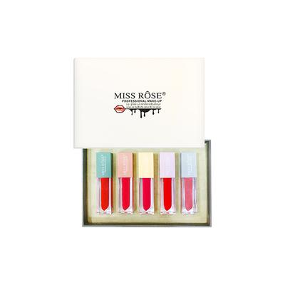 MISS ROSE LONG LASTING WATERPROOF METALLIC LIPGLOSS 7701 - 009 02 20 gm - Lip Glosses