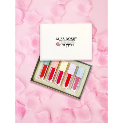 MISS ROSE LONG LASTING WATERPROOF METALLIC LIPGLOSS 7701 - 009 02 20 gm - Lip Glosses