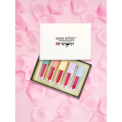 MISS ROSE LONG LASTING WATERPROOF METALLIC LIPGLOSS 7701 - 009 04 20 gm - Lip Glosses