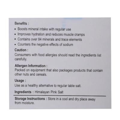 Nutriwish Himalayan Pink Salt 400 gm - General Health