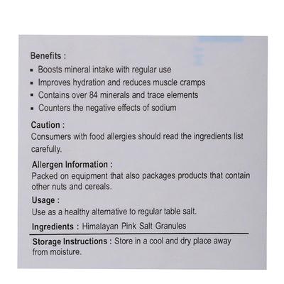 Nutriwish Himalayan Pink Salt Granules 1000 gm - General Health