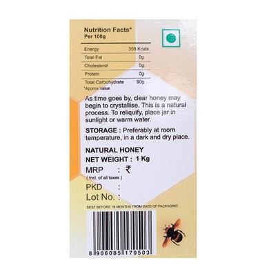 Nutriwish Honey with Lemon 1000 gm - General Health
