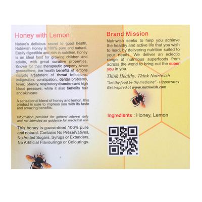 Nutriwish Honey with Lemon 1000 gm - General Health