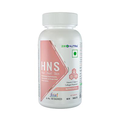 Zeonutra HNS (Hair Nail Skin) Nutrition Tablet 60's - Multi-Vitamins