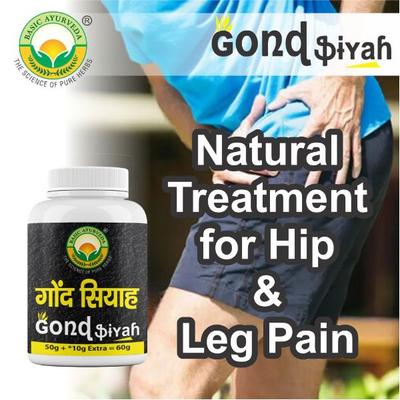 Basic Ayurveda Gond Siyah Granules 60 gm - Speciality Medicines