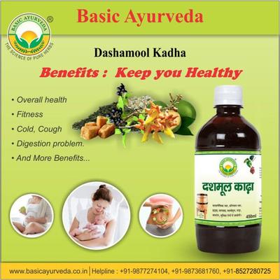 Basic Ayurveda Dashamool Kadha 450 ml - Speciality Medicines