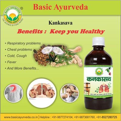 Basic Ayurveda Kankasava Liquid 450 ml - Speciality Medicines