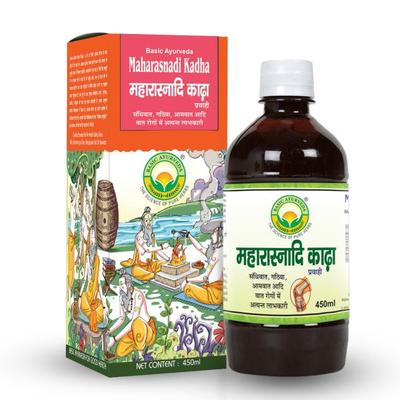 Basic Ayurveda Maharasnadi Kadha Syrup 450 ml - Speciality Medicines
