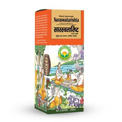 Basic Ayurveda Saraswatarishta Syrup 450 ml - Speciality Medicines