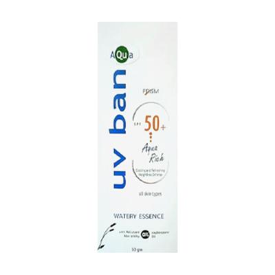 UV BAN SPF 50+ AQUA Lotion 50gm - Sunscreen Preparations-Emo