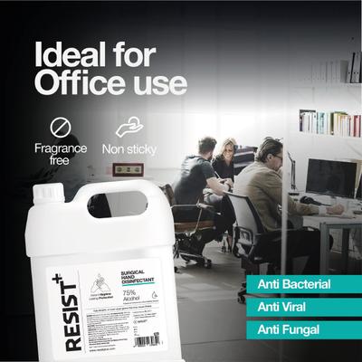 RESIST+ Surgical Hand Disinfectant Can 5 litre - Others