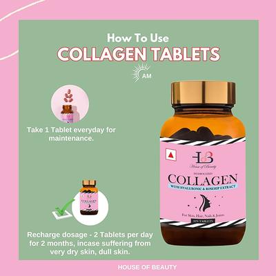 House of Beauty Collagen Tablets 60's - Others