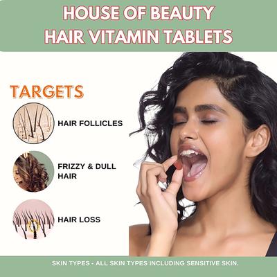 House of Beauty Hair Vitamins 60's - Hair Treatment