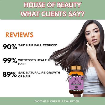 House of Beauty Hair Vitamins 60's - Hair Treatment