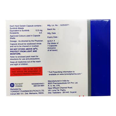 HEALTINIB 12.5 Capsule 7's - Cancer Oncology-Tar