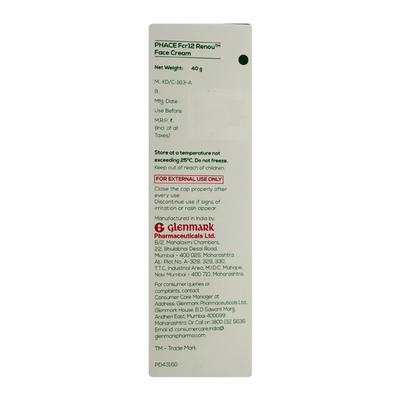PHACE FCR12 RENOU FACE Cream 40gm - Dry Skin-Emo
