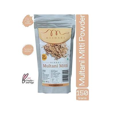 Mesmara Herbal Powder - Multani Mitti 150 gm - Dry Shampoos & Conditioners