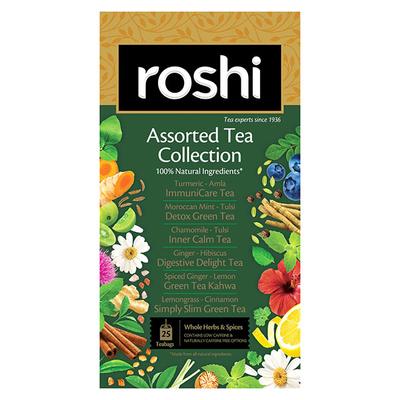 Roshi Assorted Tea Collection Teabag 25's - Herbal/Green Teas