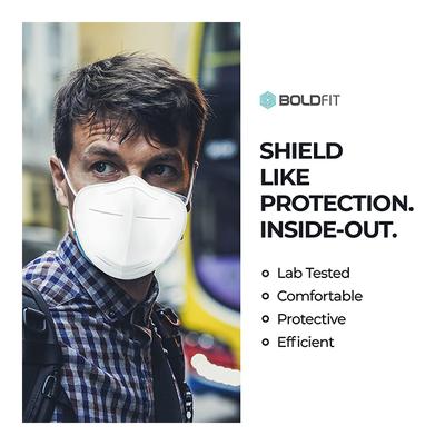 Boldfit Protective Breathable Face Mask 5's - Face Mask