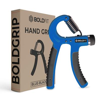 Boldfit Hand Grip - Blue-Black 1's - Workout Essentials