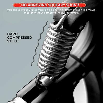 Boldfit Hand Grip - Orange-Black 1's - Workout Essentials