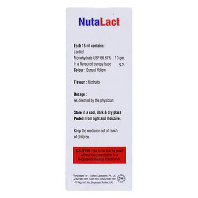 NUTALACT Syrup 200ml - Constipation-Lax