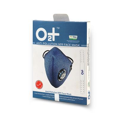 O2+ Anti Pollution N99 Face Mask 6 Layer 1's - Face Mask