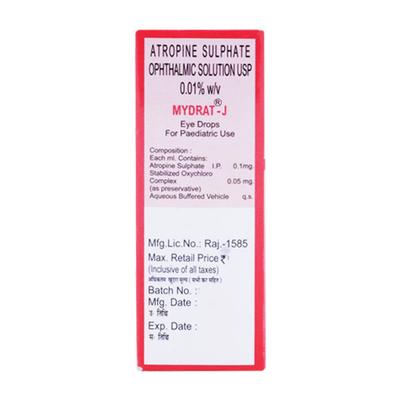 MYDRAT J Eye Drops 5ml - Mydriasis