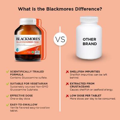 Blackmores Glucosogreen 1500 mg Tablet - Vanilla Flavour 90's - Multi-Vitamins