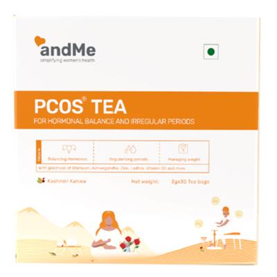 andMe PCOS Tea Bag - Kashmiri Kahwa 15's - Teas