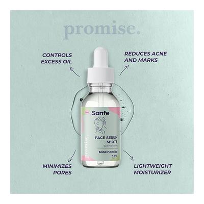 Sanfe Promise Face Serum Shots - Niacinamide 30 ml - Face Serum