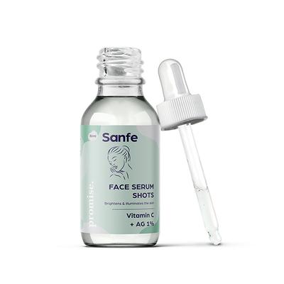 Sanfe Promise Face Serum Shots - Vitamin C + AG 1% 30 ml - Face Serum